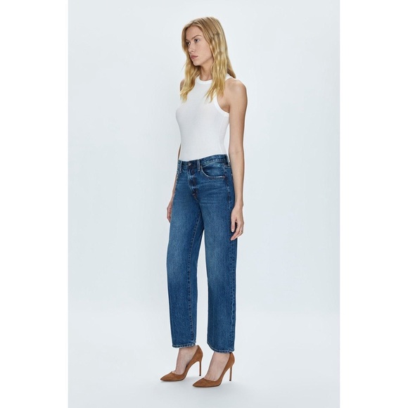 Lexi Mid Rise Bowed Leg - Picture 4 of 7